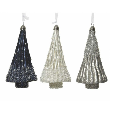 ALBERO VETRO CON PERLINE 8X16